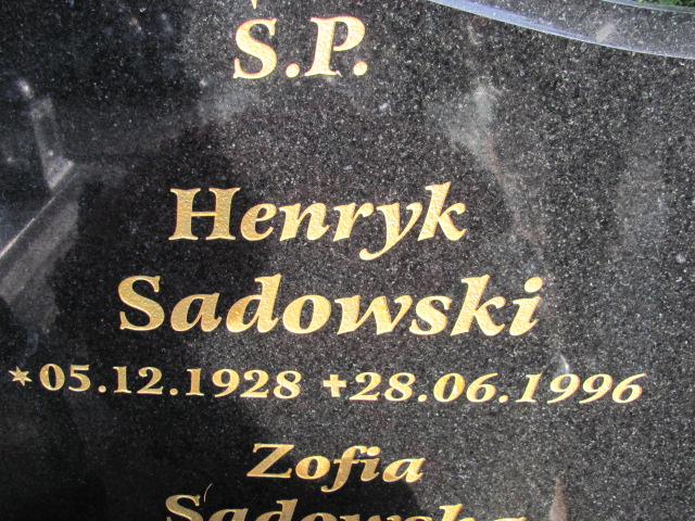 Zofia SADOWSKA 1937 Tczew - Grobonet - Wyszukiwarka osób pochowanych