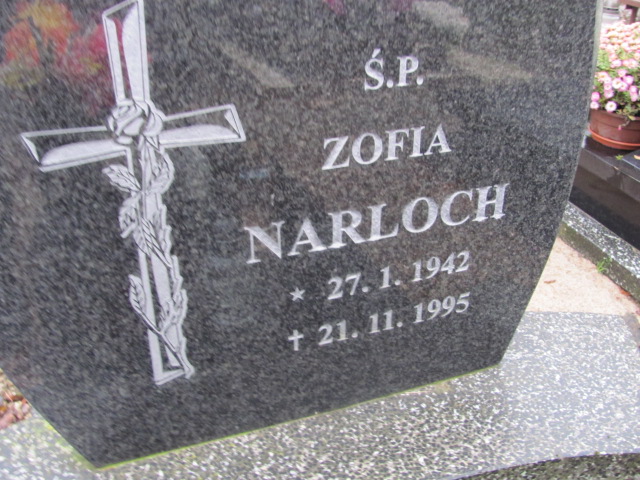 Zofia NARLOCH 1942 Tczew - Grobonet - Wyszukiwarka osób pochowanych