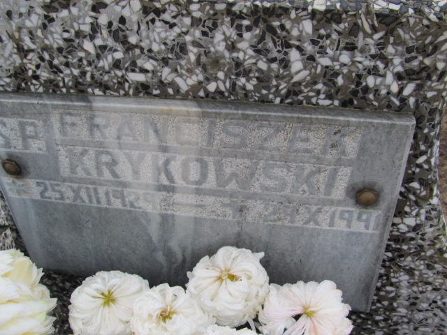Franciszek KRYKOWSKI 1929 Tczew - Grobonet - Wyszukiwarka osób pochowanych