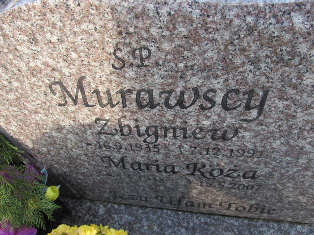 Zbigniew MURAWSKI 1935 Tczew - Grobonet - Wyszukiwarka osób pochowanych