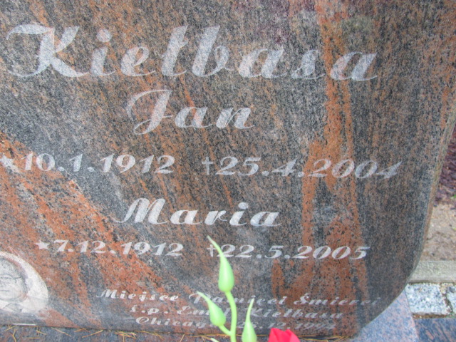 Maria KIEŁBASA 1912 Tczew - Grobonet - Wyszukiwarka osób pochowanych