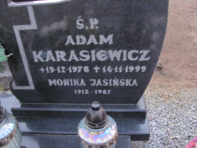 Adam KARASIEWICZ 1978 Tczew - Grobonet - Wyszukiwarka osób pochowanych