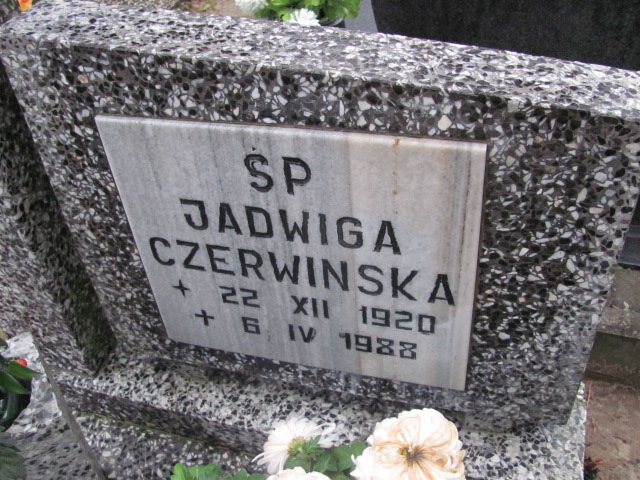 Jadwiga CZERWIŃSKA 1920 Tczew - Grobonet - Wyszukiwarka osób pochowanych