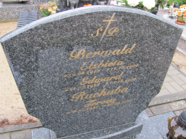 Edward BERWALD 1915 Tczew - Grobonet - Wyszukiwarka osób pochowanych