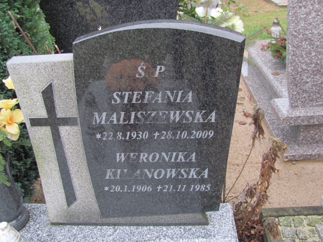 Stefania MALISZEWSKA 1930 Tczew - Grobonet - Wyszukiwarka osób pochowanych