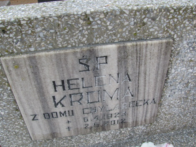 Helena KROMA 1923 Tczew - Grobonet - Wyszukiwarka osób pochowanych