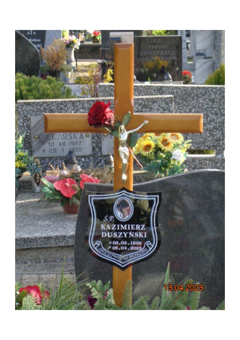 Edmund DUSZYŃSKI 1909 Tczew - Grobonet - Wyszukiwarka osób pochowanych