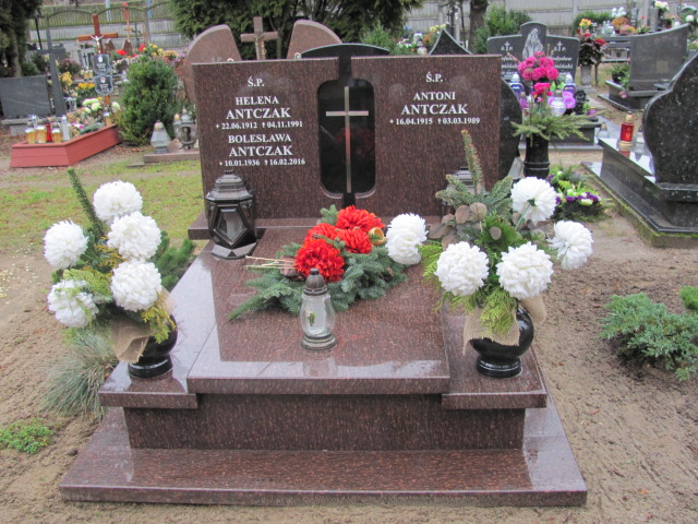 Grób ANTONI ANTCZAK