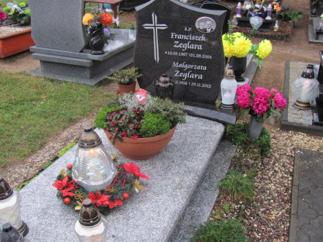 Grób FRANCISZEK ZEGLARA
