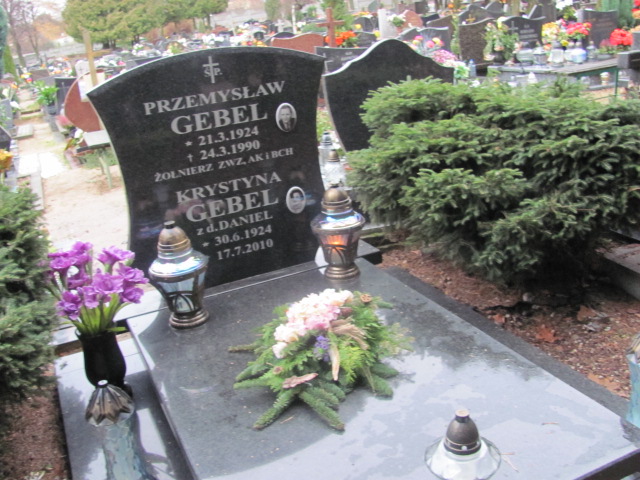 Grób KRYSTYNA GEBEL