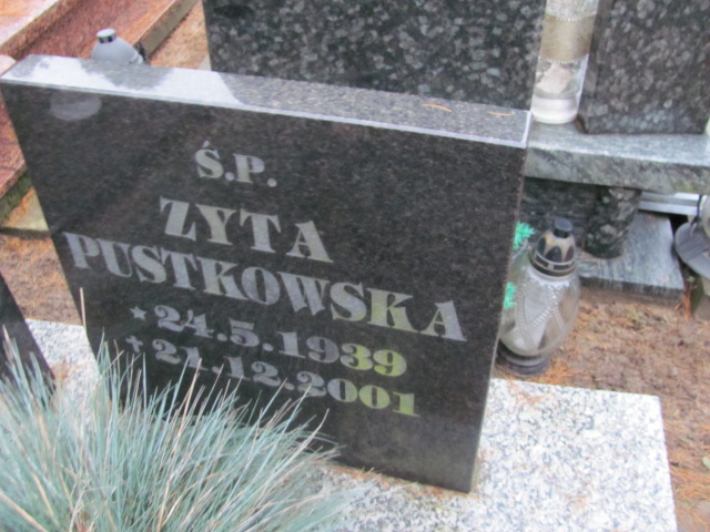 Zyta PUSTKOWSKA 1939 Tczew - Grobonet - Wyszukiwarka osób pochowanych