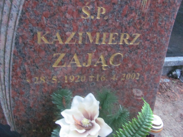 Irena ZAJĄC 1924 Tczew - Grobonet - Wyszukiwarka osób pochowanych