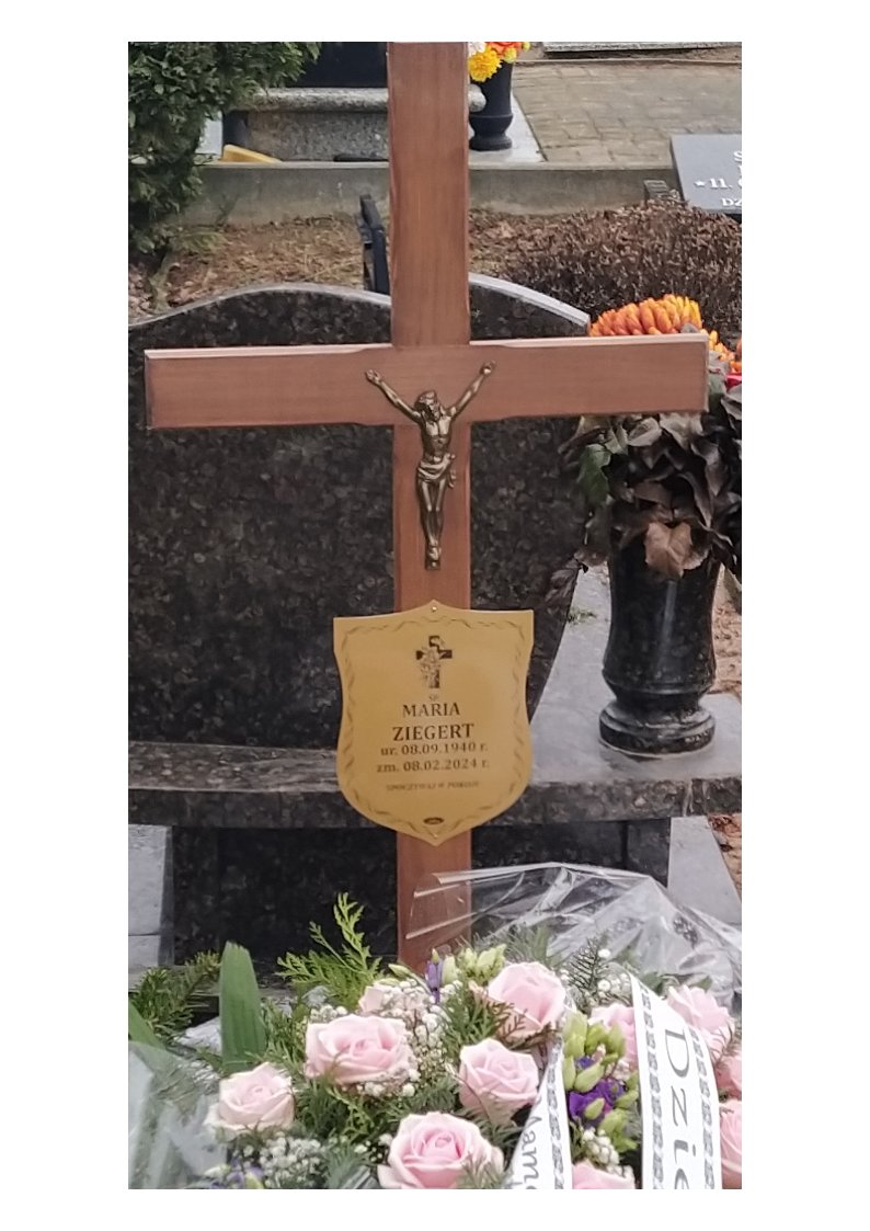 Maria ZIEGERT 1940 Tczew - Grobonet - Wyszukiwarka osób pochowanych