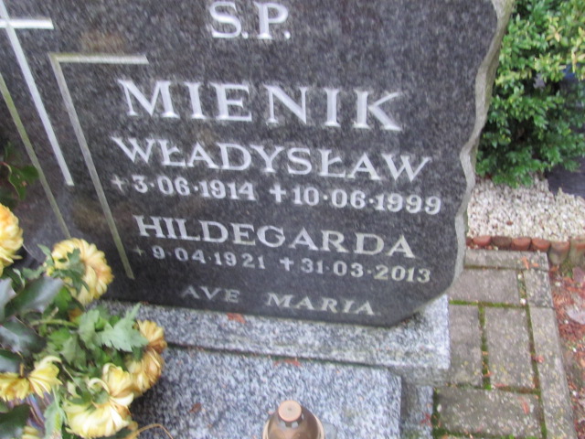 Władysław MIENIK 1914 Tczew - Grobonet - Wyszukiwarka osób pochowanych