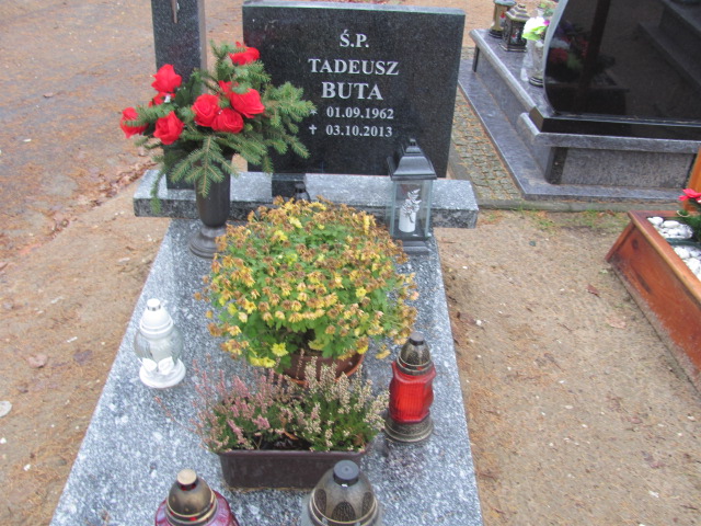 Grób Tadeusz Buta