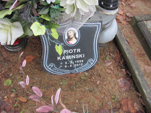 Piotr Kamiński 1959 Tczew - Grobonet - Wyszukiwarka osób pochowanych