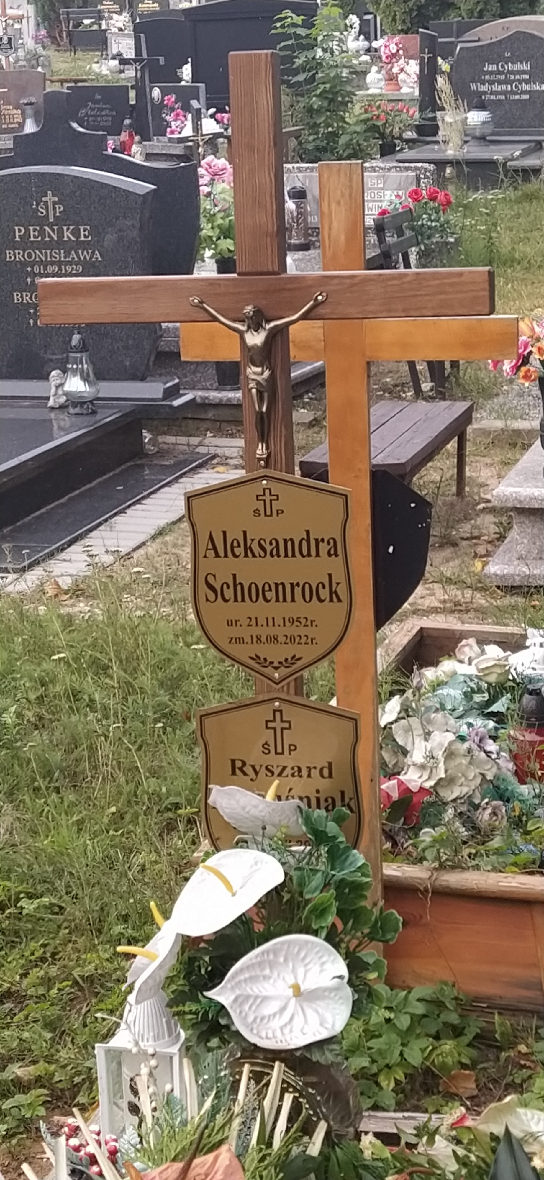 Aleksandra SCHOENROCK 1952 Tczew - Grobonet - Wyszukiwarka osób pochowanych