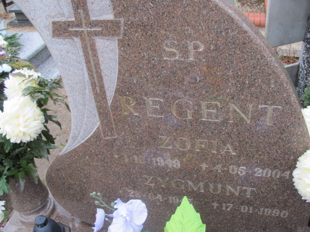 Zofia REGENT 1949 Tczew - Grobonet - Wyszukiwarka osób pochowanych