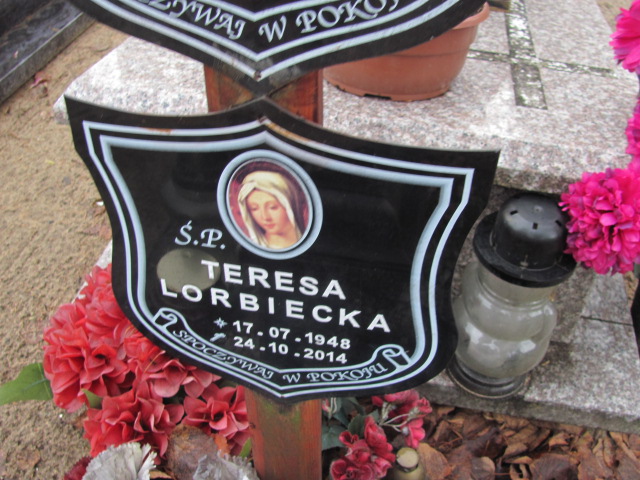 Grób Teresa Lorbiecka