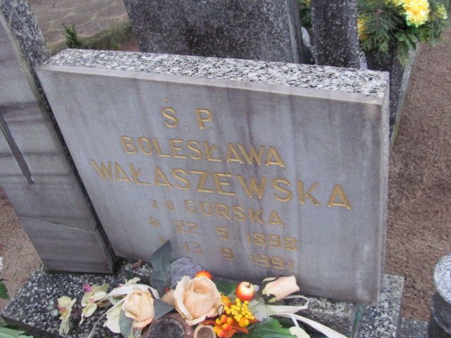 Bolesława WAŁASZEWSKA 1898 Tczew - Grobonet - Wyszukiwarka osób pochowanych