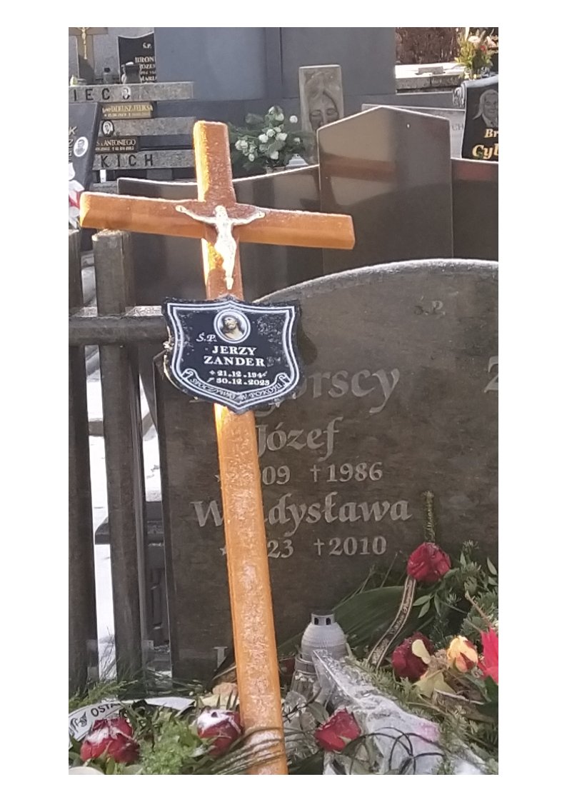 Paweł ZANDER 1912 Tczew - Grobonet - Wyszukiwarka osób pochowanych