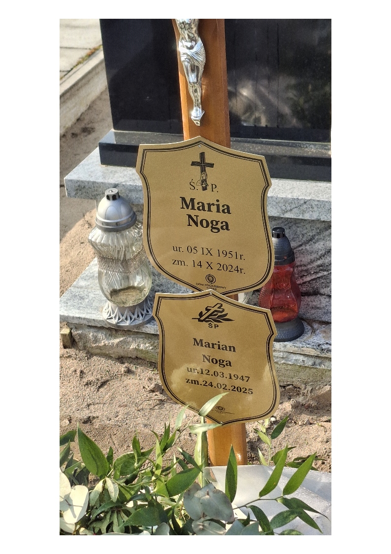 Maria NOGA 1951 Tczew - Grobonet - Wyszukiwarka osób pochowanych