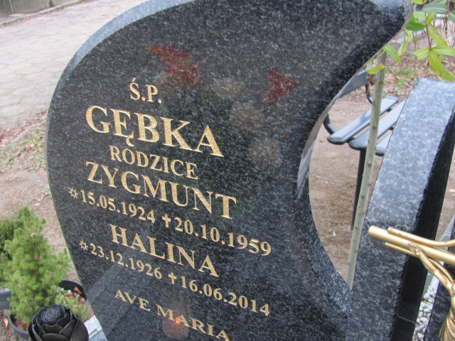 Halina GĘBKA 1926 Tczew - Grobonet - Wyszukiwarka osób pochowanych