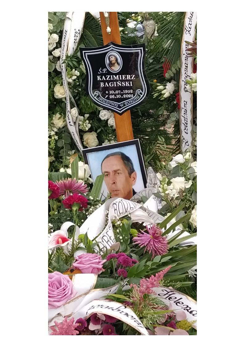 Kazimierz BAGIŃSKI 1952 Tczew - Grobonet - Wyszukiwarka osób pochowanych