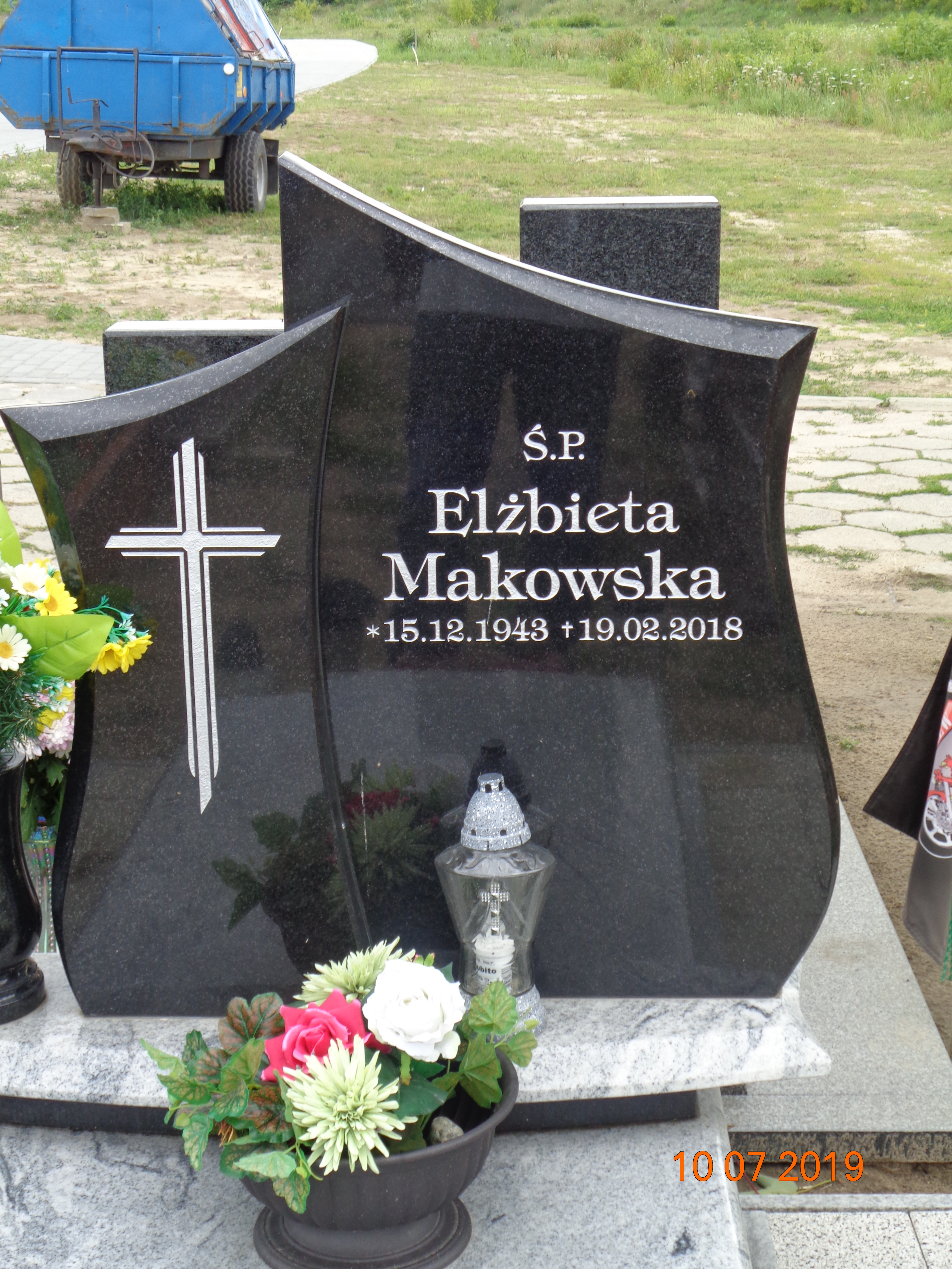 Elżbieta MAKOWSKA 1943 Tczew - Grobonet - Wyszukiwarka osób pochowanych