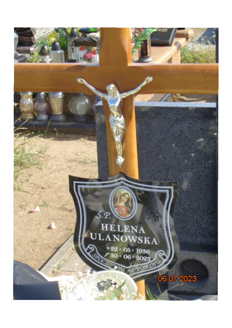 Helena ULANOWSKA 1936 Tczew - Grobonet - Wyszukiwarka osób pochowanych
