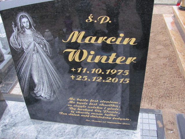 Marcin Winter 1975 Tczew - Grobonet - Wyszukiwarka osób pochowanych