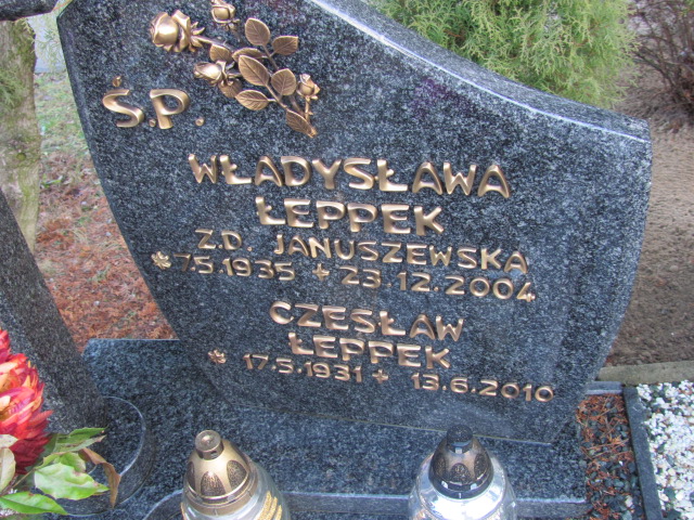 Władysława ŁEPPEK 1935 Tczew - Grobonet - Wyszukiwarka osób pochowanych