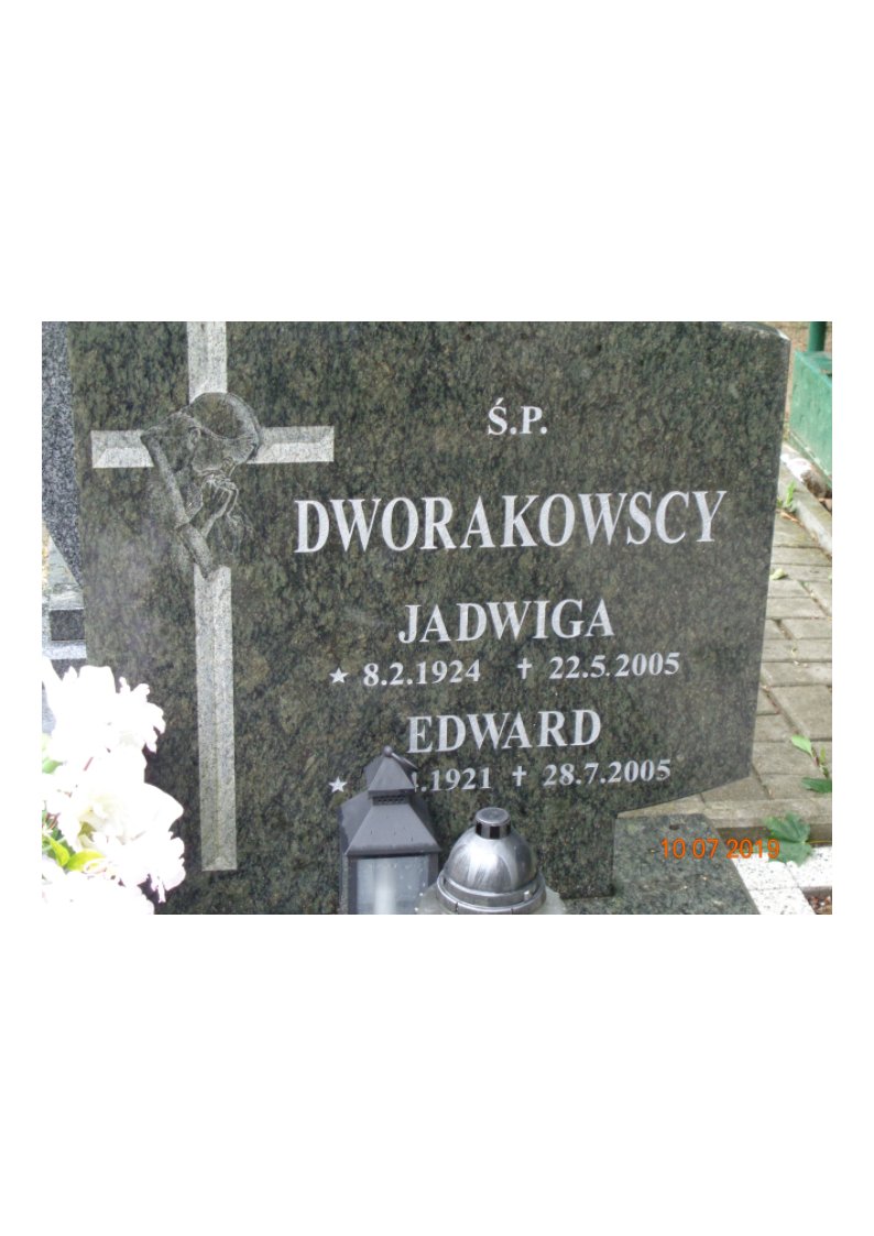Jadwiga DWORAKOWSKA 1924 Tczew - Grobonet - Wyszukiwarka osób pochowanych