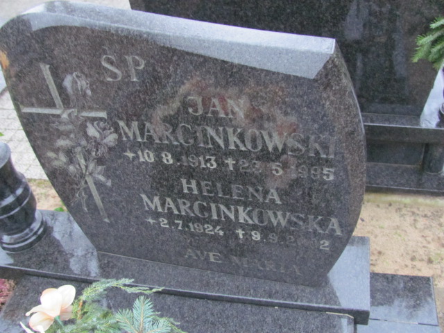 Jan MARCINKOWSKI 1913 Tczew - Grobonet - Wyszukiwarka osób pochowanych