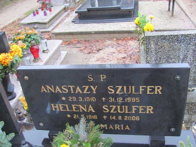 Helena SZULFER 1916 Tczew - Grobonet - Wyszukiwarka osób pochowanych