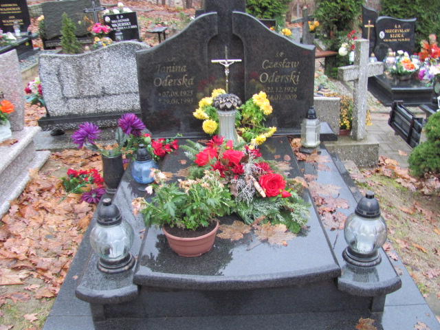 Grób CZESŁAW ODERSKI