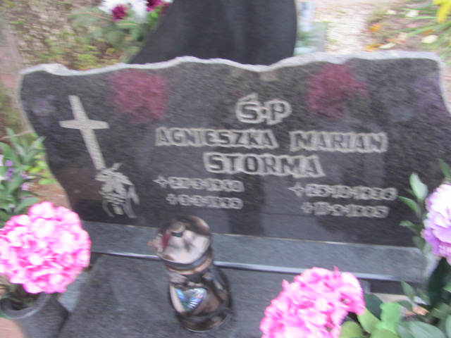 Grób AGNIESZKA STORMA