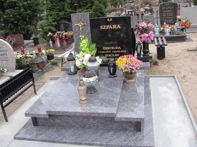 Grób GERTRUDA SZPARA