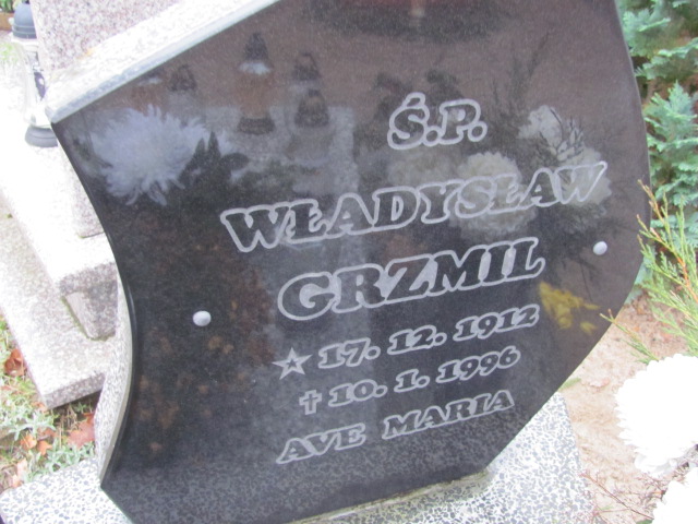 Władysław GRZMIL 1912 Tczew - Grobonet - Wyszukiwarka osób pochowanych