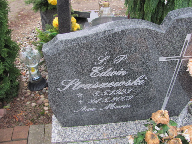 Edwin STRASZEWSKI 1923 Tczew - Grobonet - Wyszukiwarka osób pochowanych