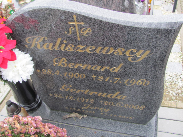 Gertruda KALISZEWSKA 1912 Tczew - Grobonet - Wyszukiwarka osób pochowanych