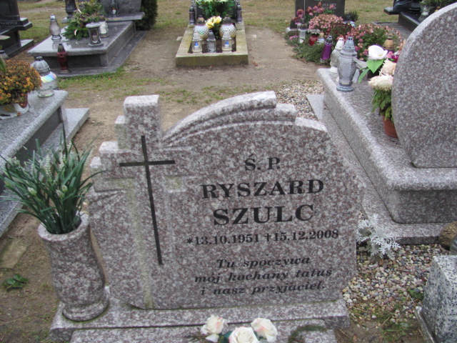 Ryszard Szulc 1951 Tczew - Grobonet - Wyszukiwarka osób pochowanych