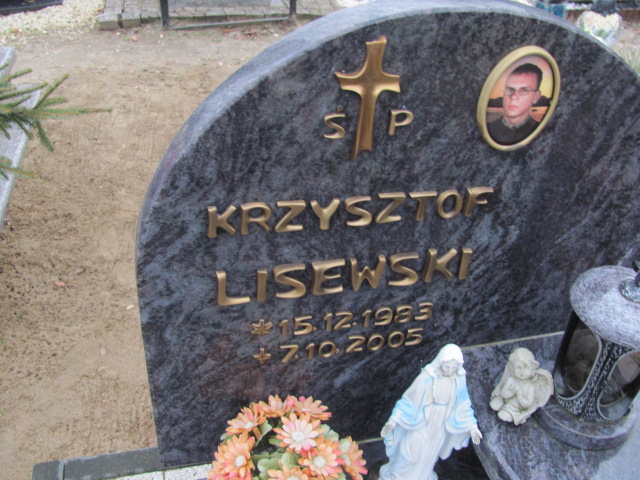 Krzysztof LISEWSKI 1983 Tczew - Grobonet - Wyszukiwarka osób pochowanych