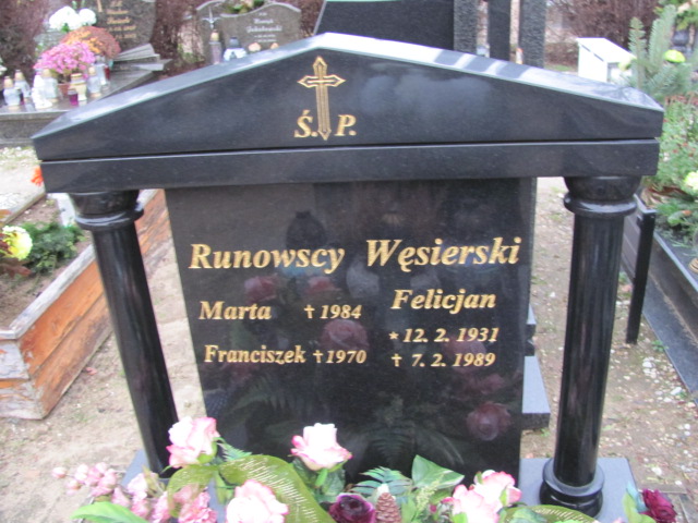 Marta RUNOWSKA 1905 Tczew - Grobonet - Wyszukiwarka osób pochowanych