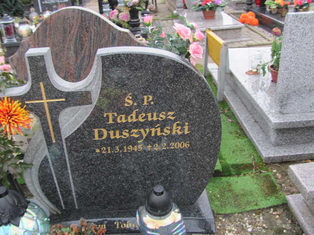Tadeusz DUSZYŃSKI 1945 Tczew - Grobonet - Wyszukiwarka osób pochowanych