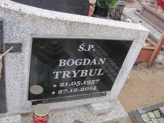 Bogdan Trybul 1957 Tczew - Grobonet - Wyszukiwarka osób pochowanych