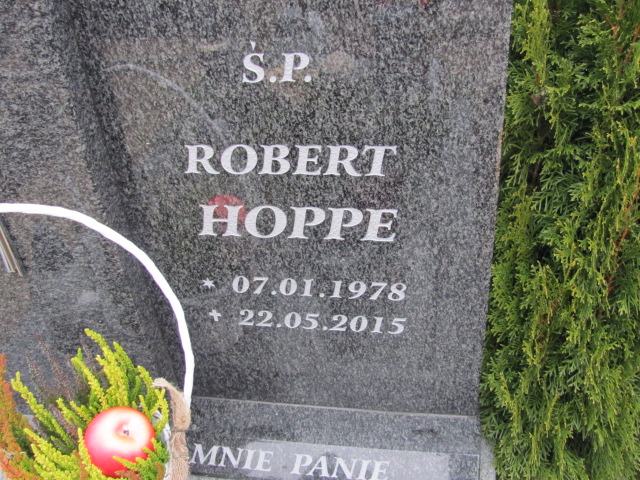 Robert Hoppe  1978 Tczew - Grobonet - Wyszukiwarka osób pochowanych