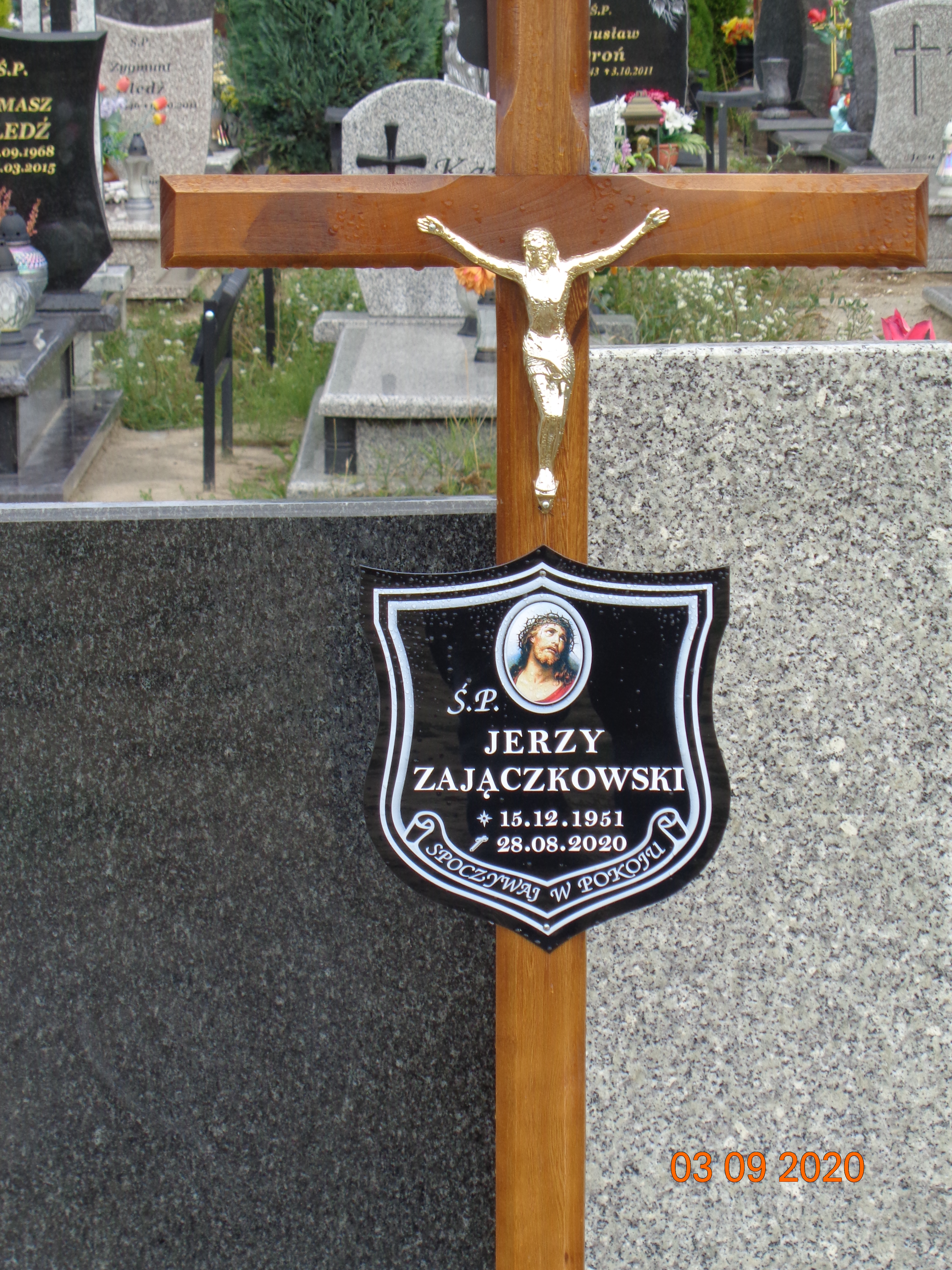 Jerzy ZAJĄCZKOWSKI 1951 Tczew - Grobonet - Wyszukiwarka osób pochowanych