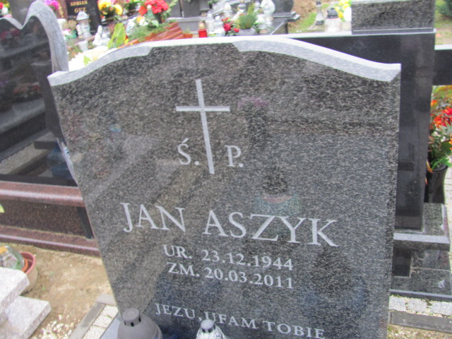 Jan Aszyk 1944 Tczew - Grobonet - Wyszukiwarka osób pochowanych