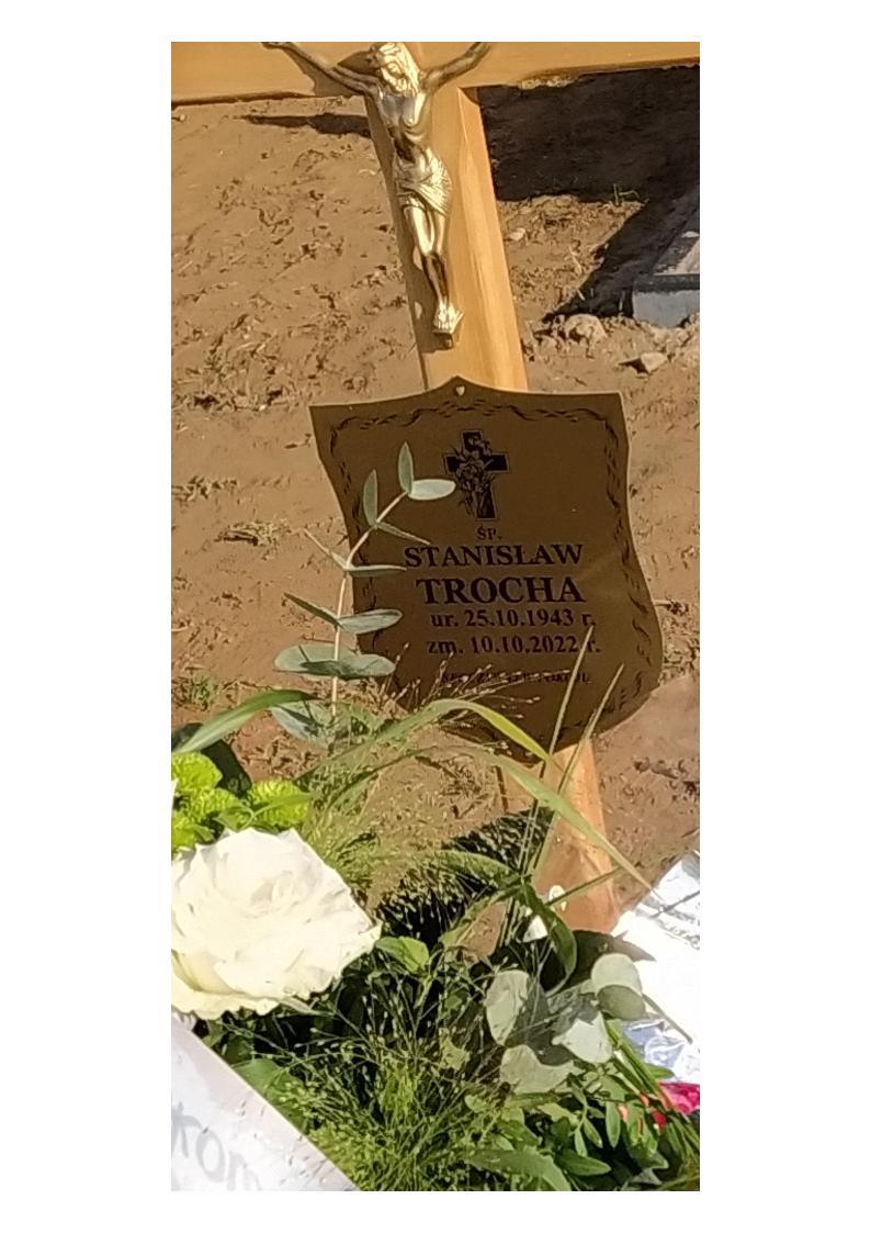 Stanisław TROCHA 1943 Tczew - Grobonet - Wyszukiwarka osób pochowanych